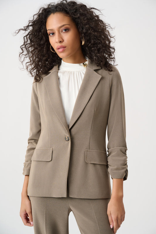 Joseph Ribkoff 263144 Blazer dritto in maglia effetto seta mélange
