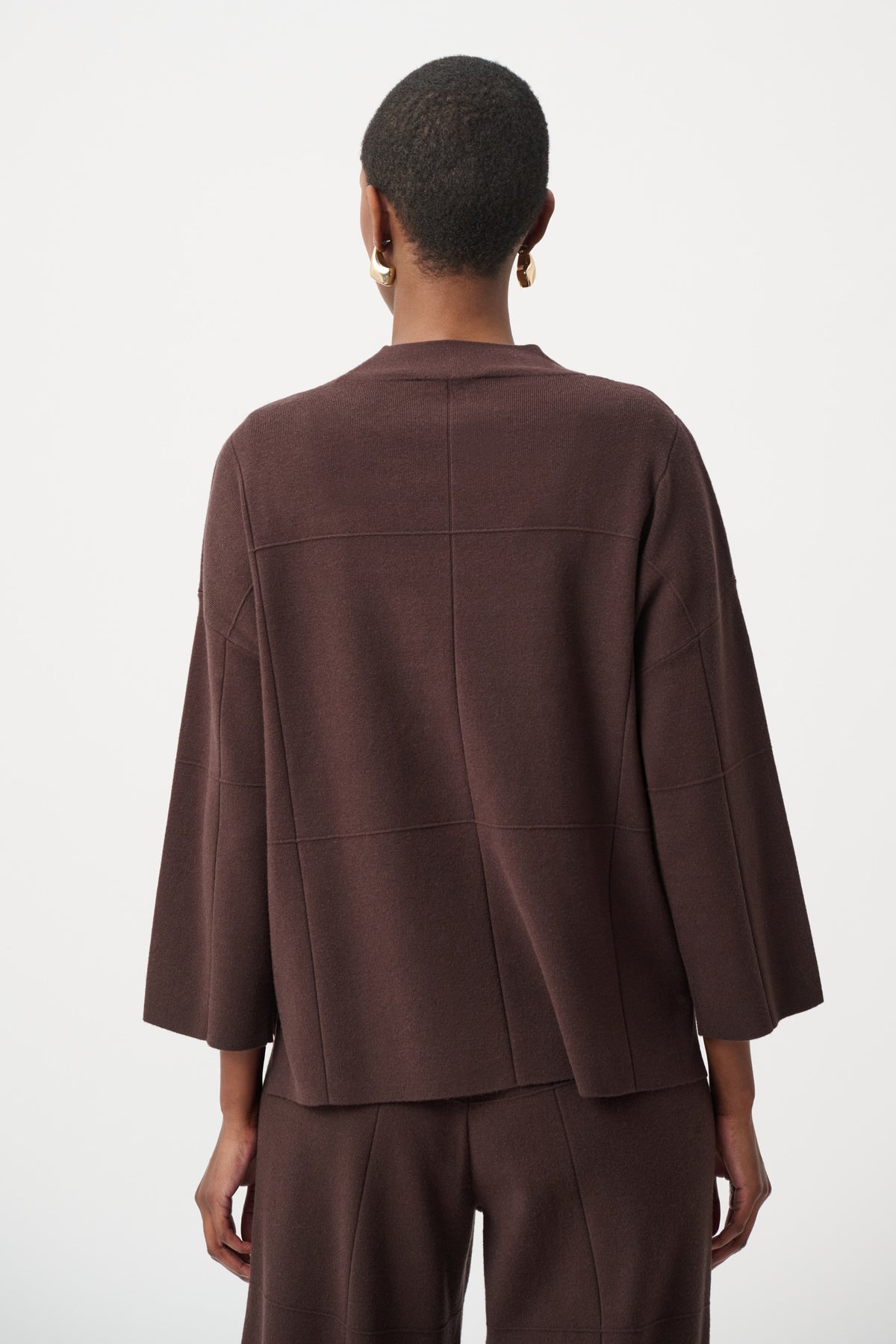 Joseph Ribkoff 261981 Maglione dritto in viscosa spazzolata con collo a lupetto