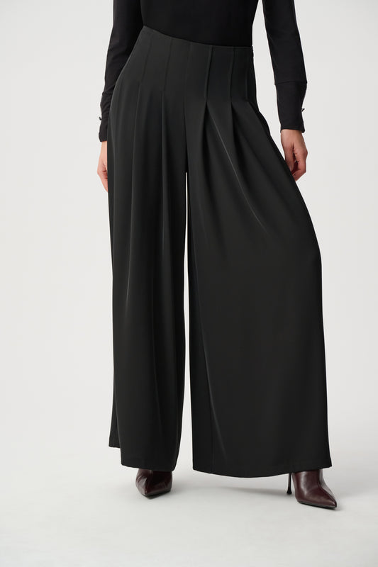 Joseph Ribkoff 263040 Pantaloni a gamba larga in tessuto twill