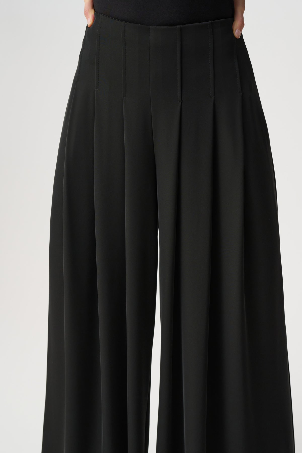 Joseph Ribkoff 263040 Pantaloni a gamba larga in tessuto twill